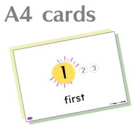 A4ɡʽˡA4 CardOrdinal Numbers