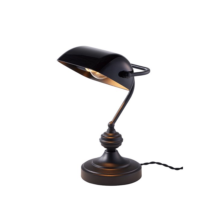 デスク・書斎 | バンカーズランプ 2サイズ 4色 25W E17 【Bankers lamp 