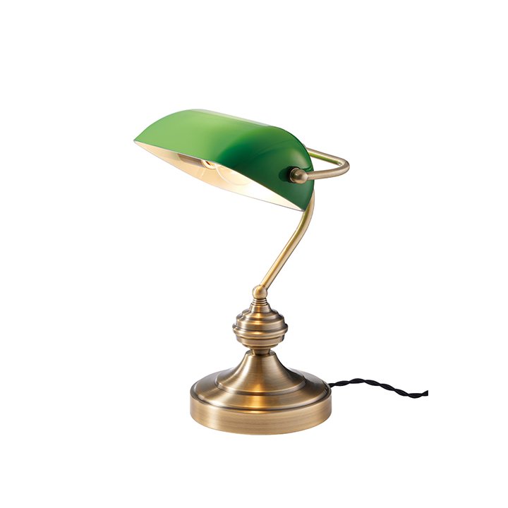 デスク・書斎 | バンカーズランプ 2サイズ 4色 25W E17 【Bankers lamp 