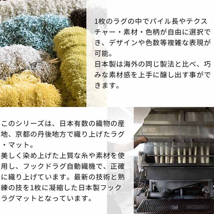 日本製 手洗いができる ホットカーペット＆床暖房対応 | 立体的な