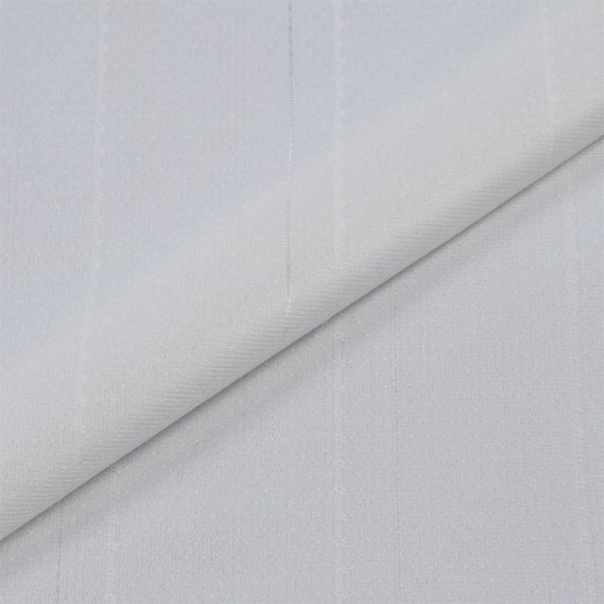 遮音防音・遮像・遮熱保温・｜プライバシーを守る透けないストライプレースカーテン　【GR0301 Shizuka　　シズカ　WHホワイト】-3