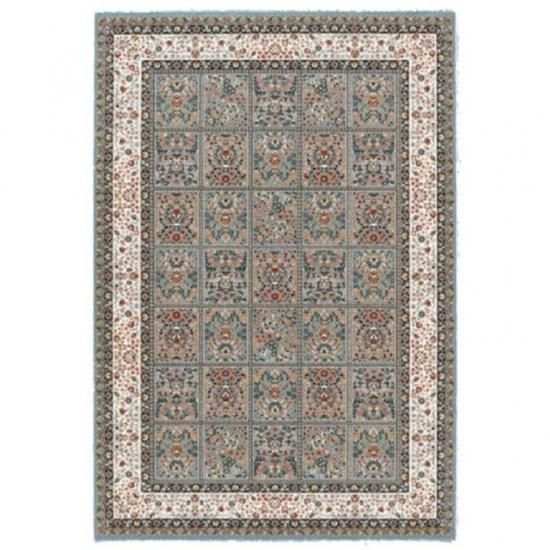 【Prevell ラグ カーペット】 |プレーベル ラグ ベレー BERET|ウール100%の高級ウィルトンカーペット、ペルシャデザイン×エレガントカジュアルな花模様-0