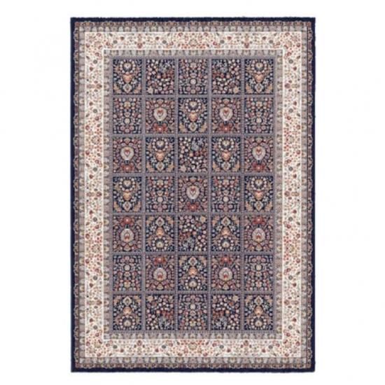 【Prevell ラグ カーペット】 |プレーベル ラグ ベレー BERET|ウール100%の高級ウィルトンカーペット、ペルシャデザイン×エレガントカジュアルな花模様-1