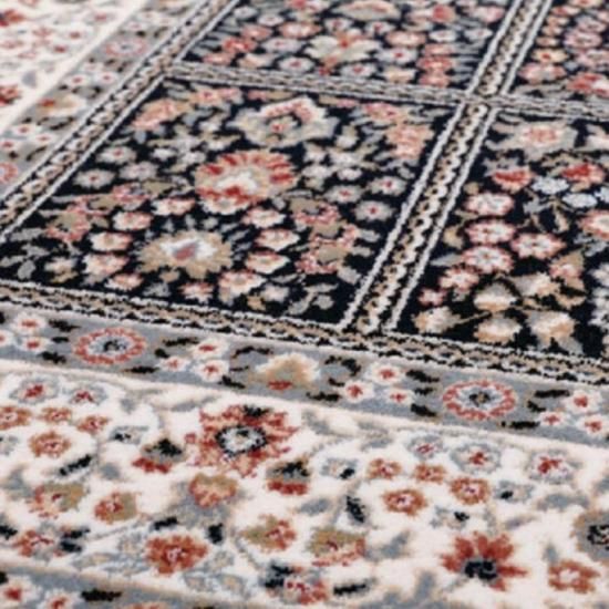 【Prevell ラグ カーペット】 |プレーベル ラグ ベレー BERET|ウール100%の高級ウィルトンカーペット、ペルシャデザイン×エレガントカジュアルな花模様-3