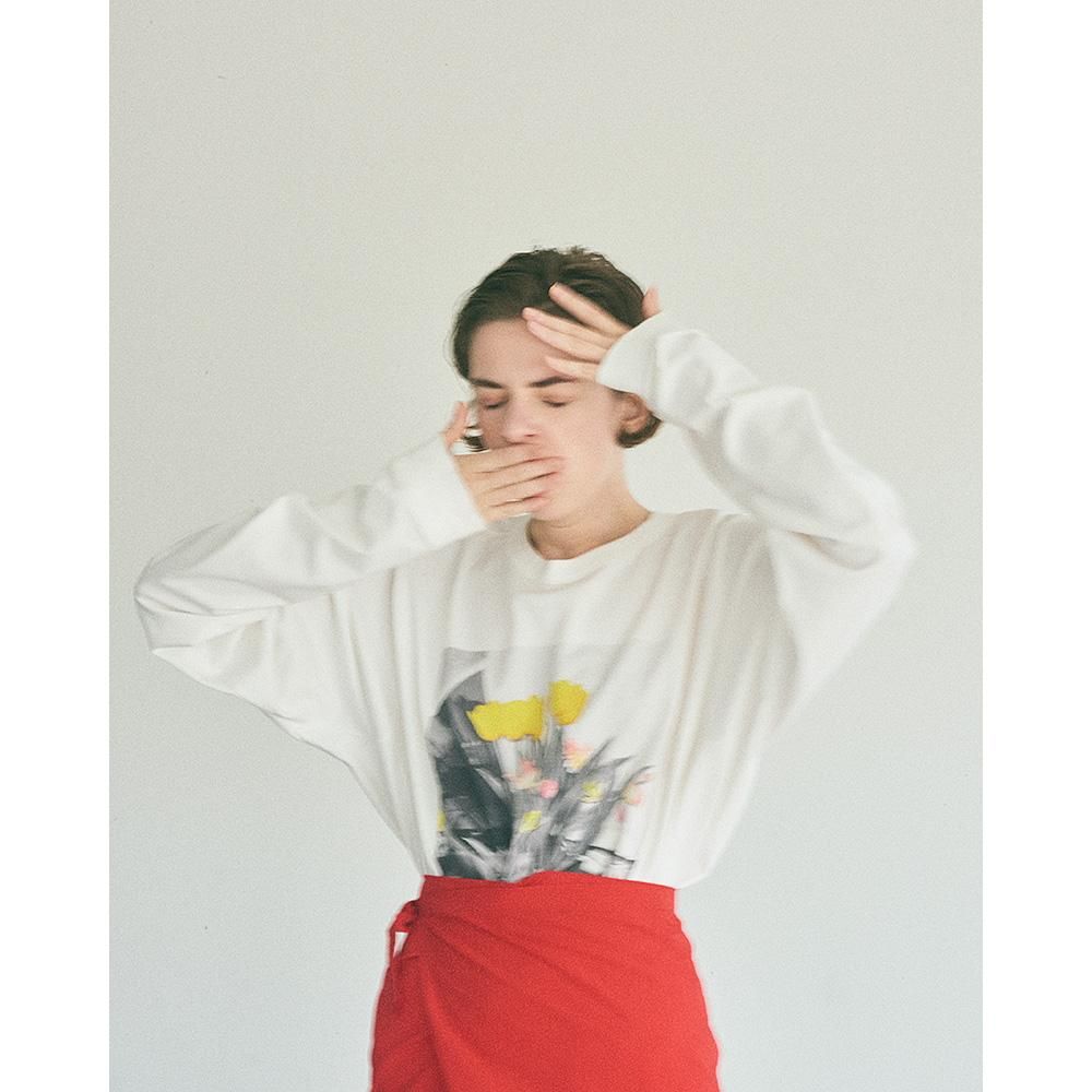 WRAP SKIRT / RED - THE SUNNY