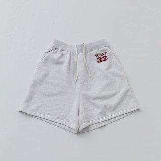 32 SWEAT SHORTS / WHITE - THE SUNNY