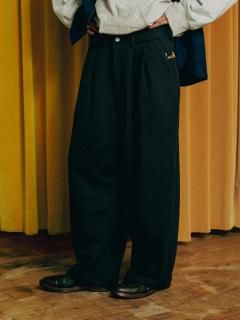 SWEAT TWO TUCK PANTS
