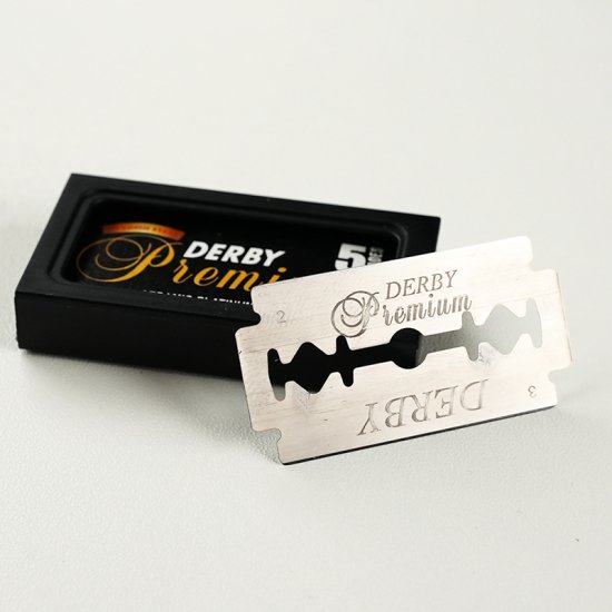 DERBY Premium ダービー プレミアム ５枚入り | カミソリ 替刃 | 送料無料 - 両刃カミソリ専門店 KOJAK RAZOR