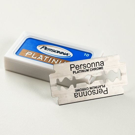 PERSONNA PLATINUM | 10枚入り - 両刃カミソリ専門店 KOJAK RAZOR