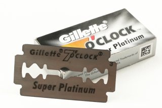Gillette 7 O'clock Super Platinum (Black) å 10