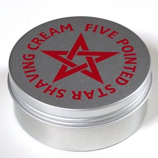 ꥸʥ롦ӥ󥰥꡼ 륦å FIVE POINTED STAR SHAVING CREAM RED