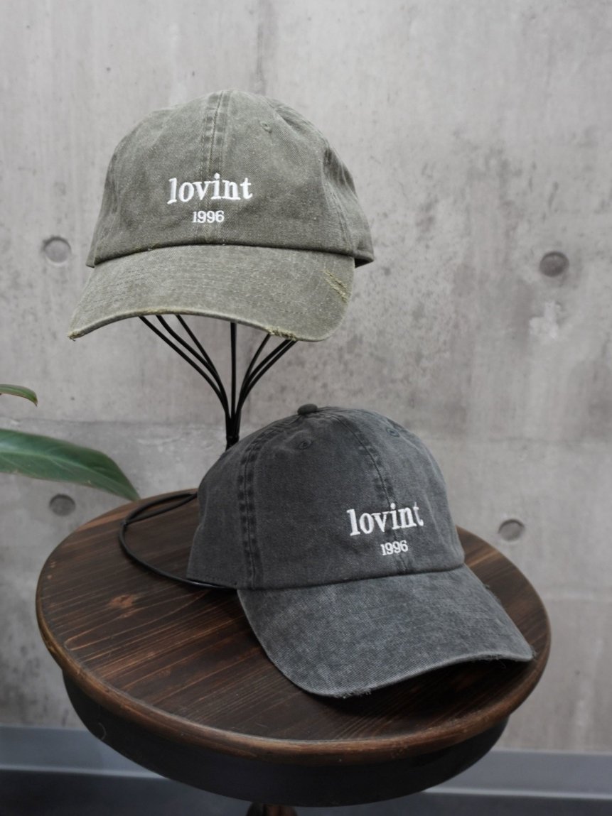 pre-order】lovint pigment dyed cap - lovint