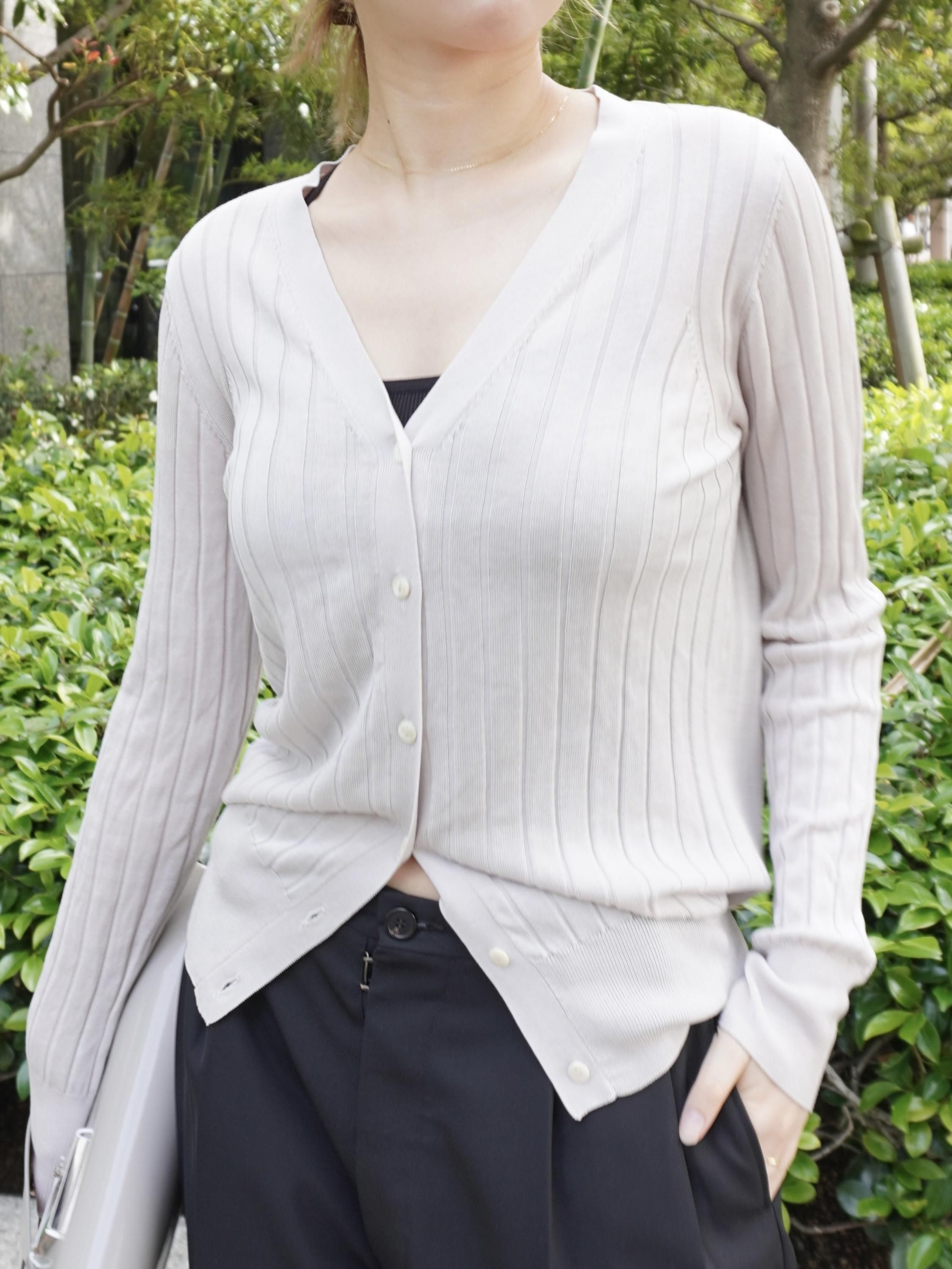 SILK TOUCH KNIT CARDIGAN<img class='new_mark_img2' src='https://img.shop-pro.jp/img/new/icons64.gif' style='border:none;display:inline;margin:0px;padding:0px;width:auto;' />