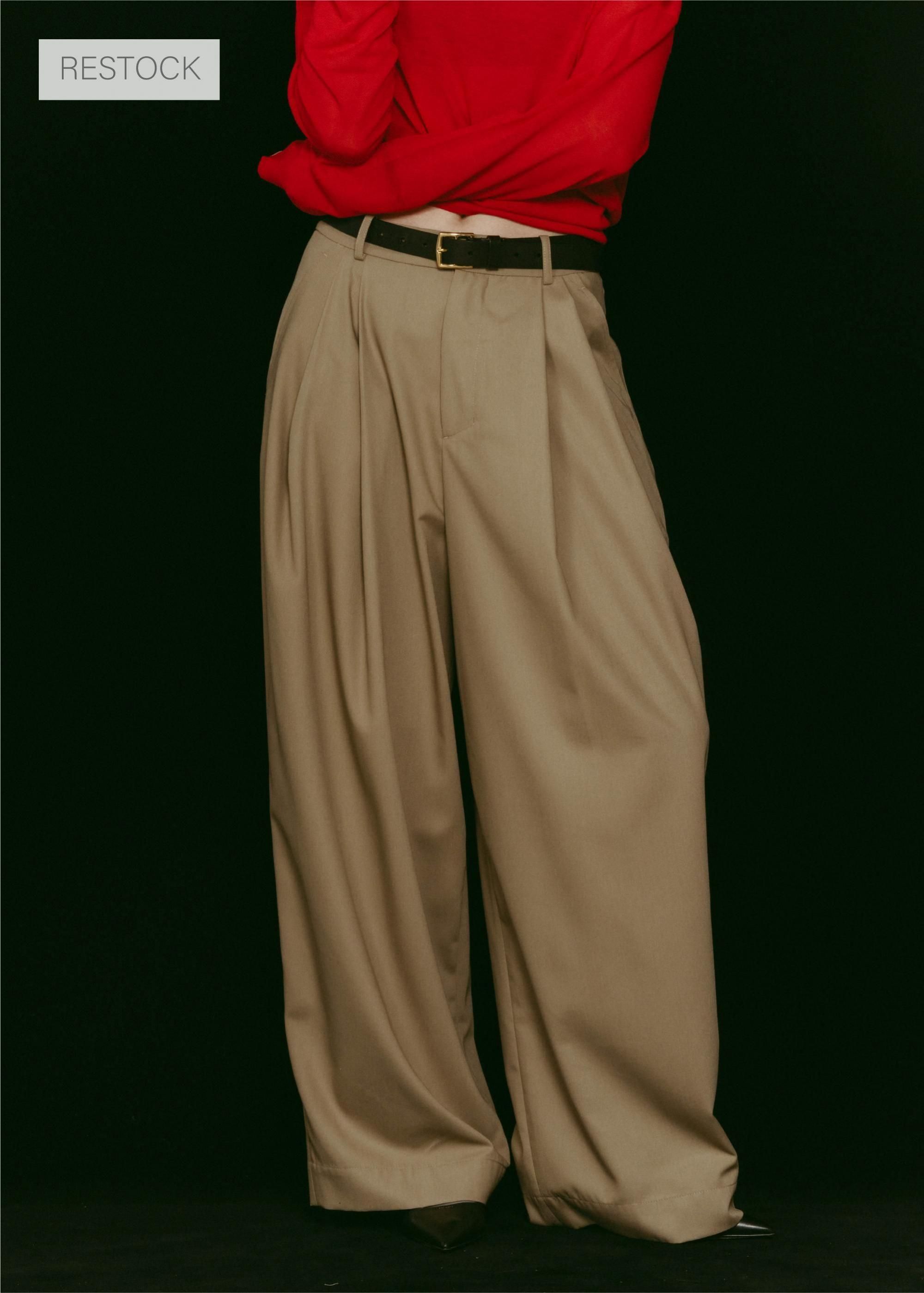 2TUCK PANTS (BASIC)