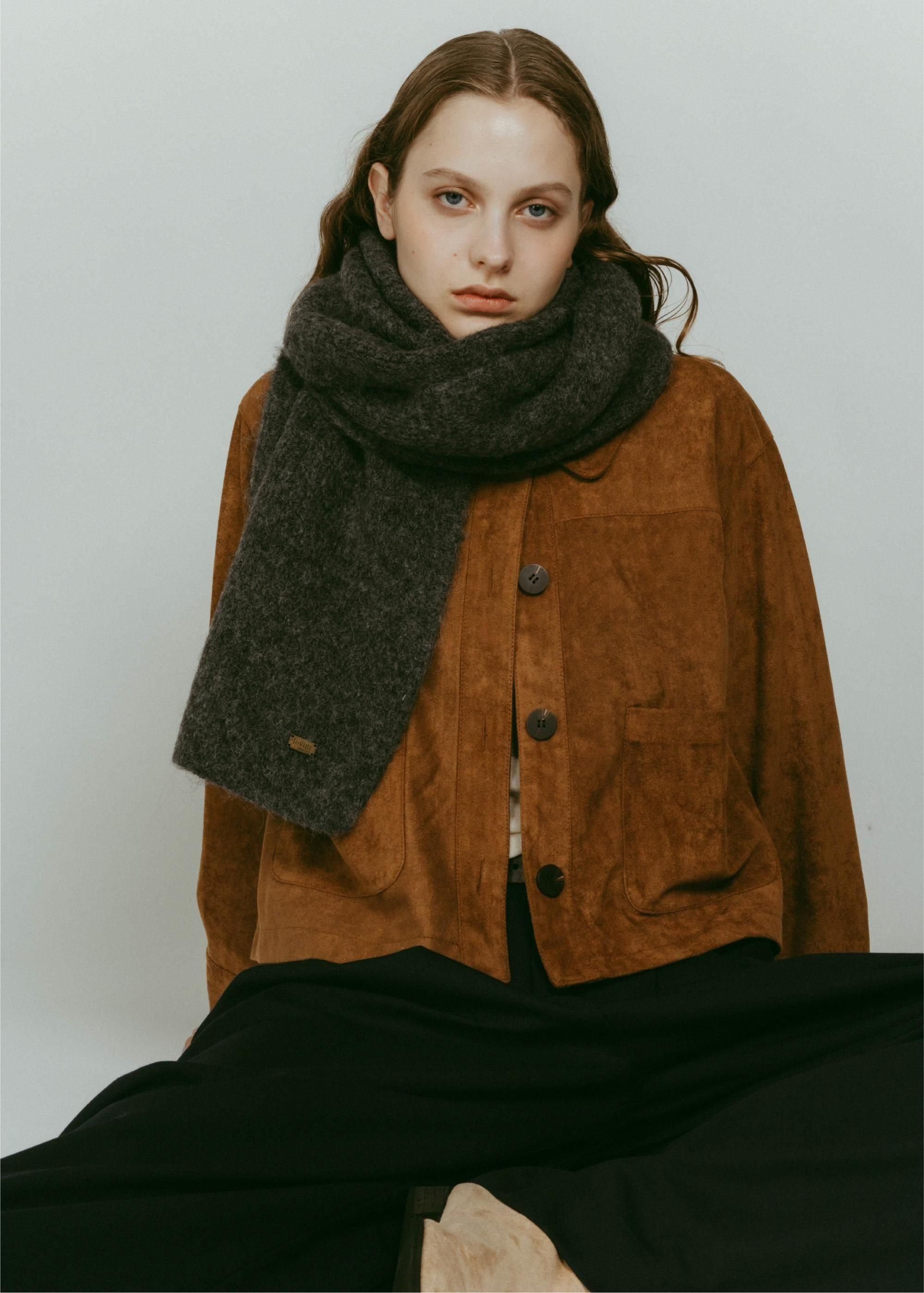 FAUX SUEDE JACKET