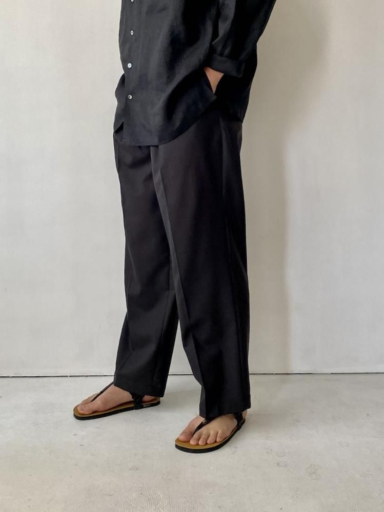パンツ MARKAWARE TROPICAL CLASSIC FIT EASYPANTS MARKAWARE SUPER 120'S WOOL TROPICAL CLASSIC FIT EASY PANTS