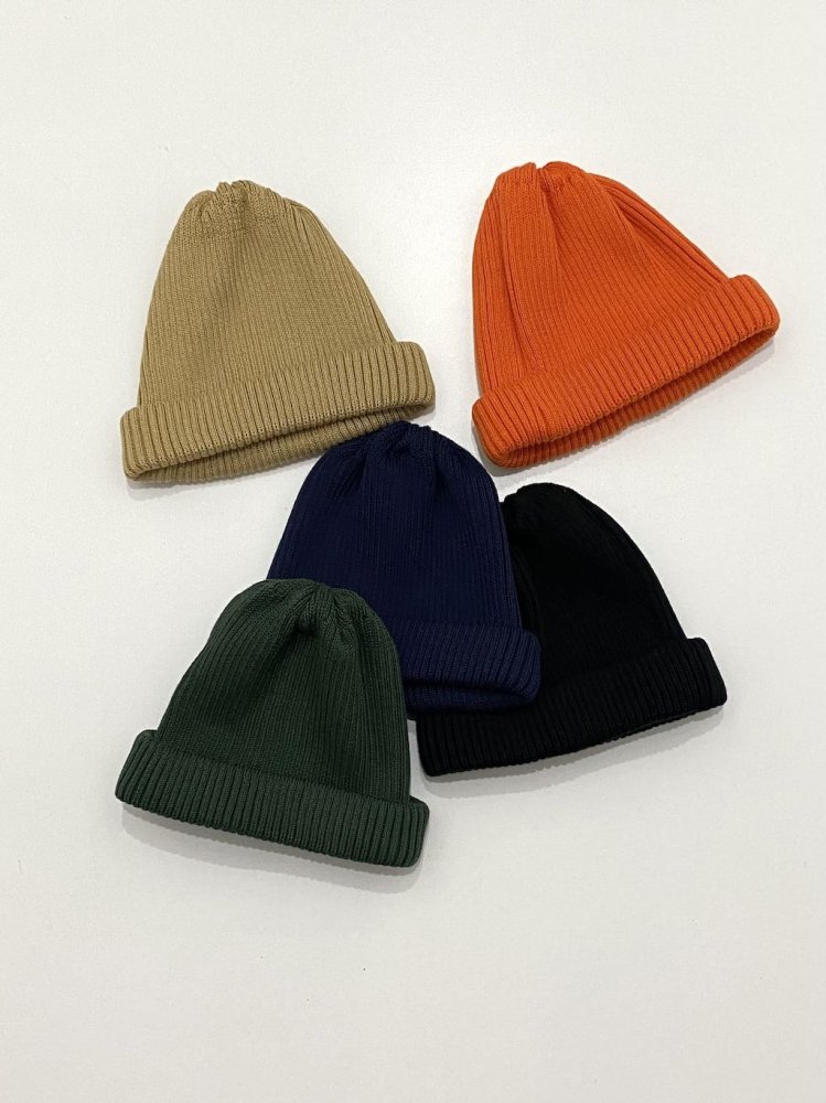 ROTOTO COTTON ROLL UP BEANIE