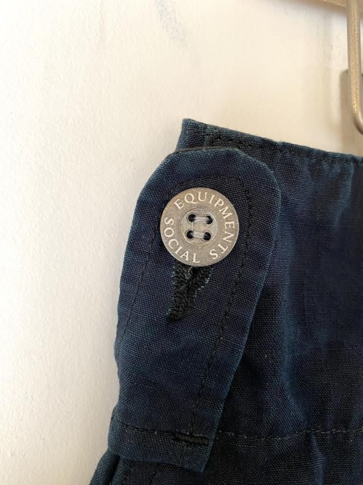 OUTIL ウティ　PANTALON HAZABROUK linen OUTIL PANTALON HAZABROUK /BLACK INDIGO - GARDEN