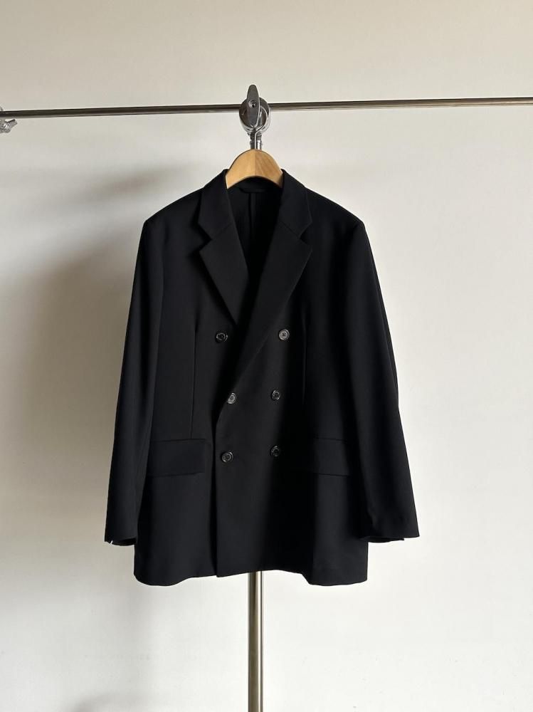 MARKAWARE Organic Wool Survival Cloth Double Breasted Comfort Jacket