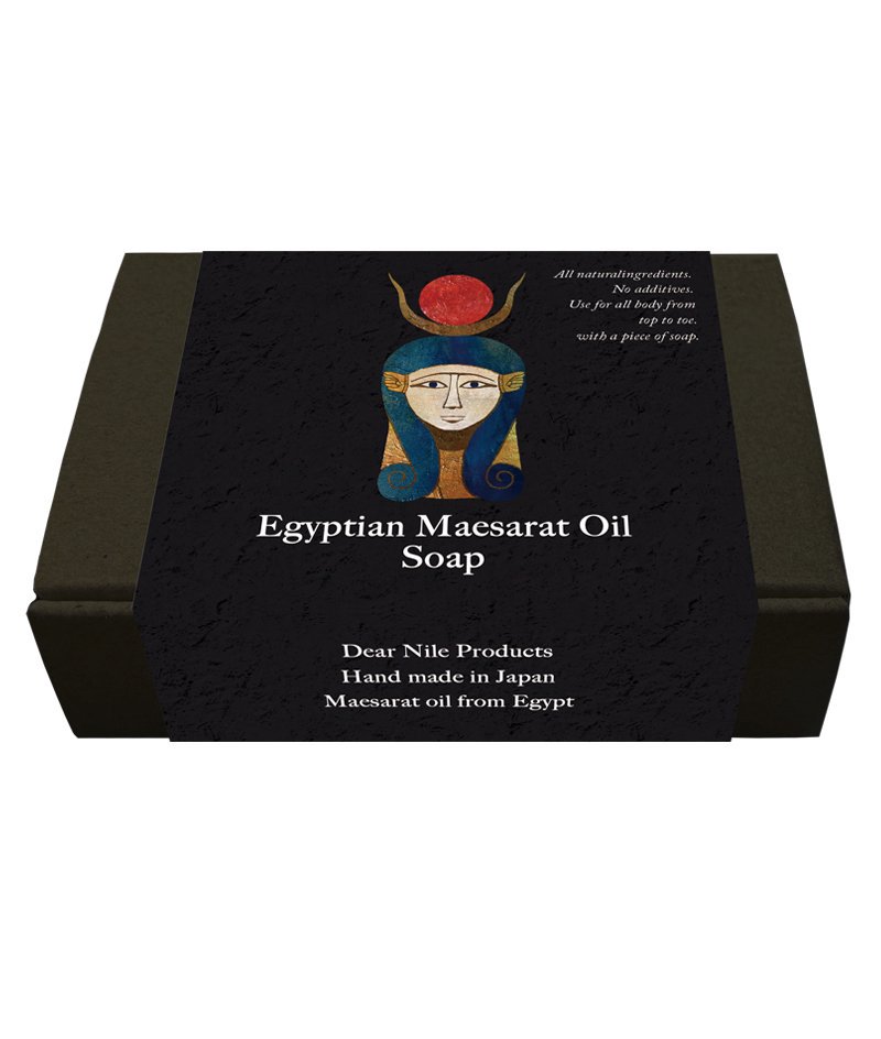 Egyptian Maesarat Oil Soap / エジプシャンマーサラオイルソープ（ブラックシード入り） -  エジプシャンオイル、エジプトアクセサリー・雑貨、フランキセンス樹脂（乳香）の通販