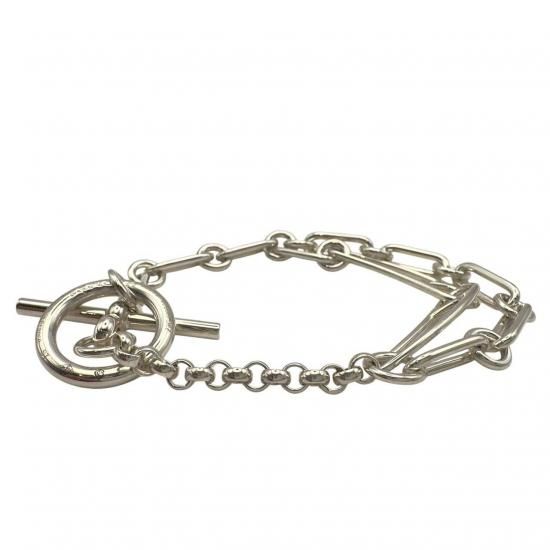 HERMES シェーヌダンクルパンク　ブレスレット HERMES エルメス シェーヌダンクル パンク ブレスレット XS