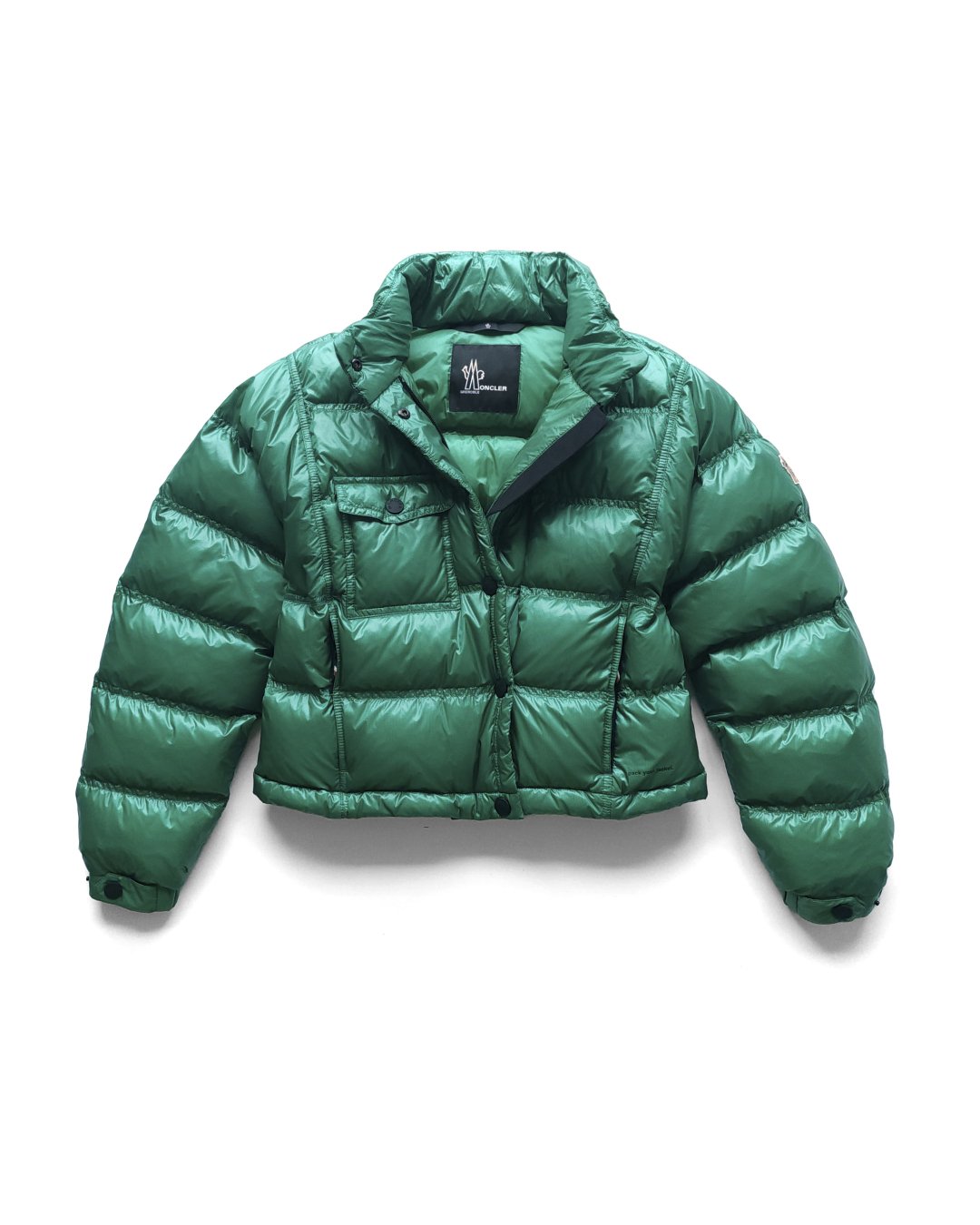 MONCLER GRENOBLE FEMME｜ANRAS BOMBER｜GREEN｜2023FW