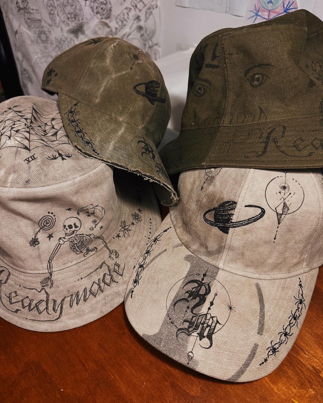 READYMADE｜× DR.WOO｜CAP TATOO｜2023｜正規 通販 S.CURVE STUDIO