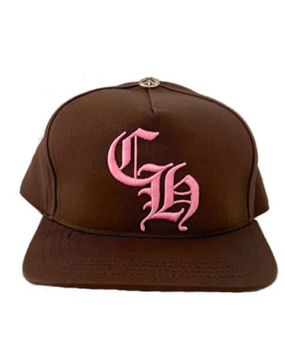 CHROME HEARTSHAT 5PANEL CAP BASEBALLBROWN2023