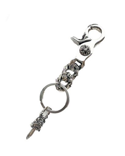 CHROME HEARTSKEYRING XTRA FANCY / SHORTSILVER2023