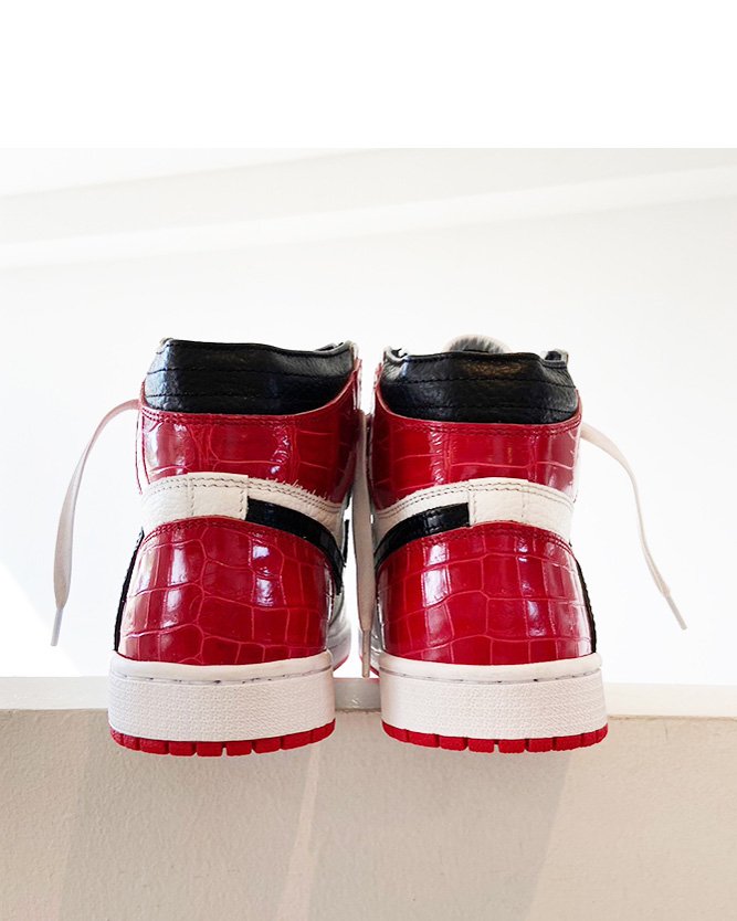 GLS｜AJ1-TS CHICAGO ll CROCODILE LUX｜HIGH CUT SNEAKER｜CHICAGO