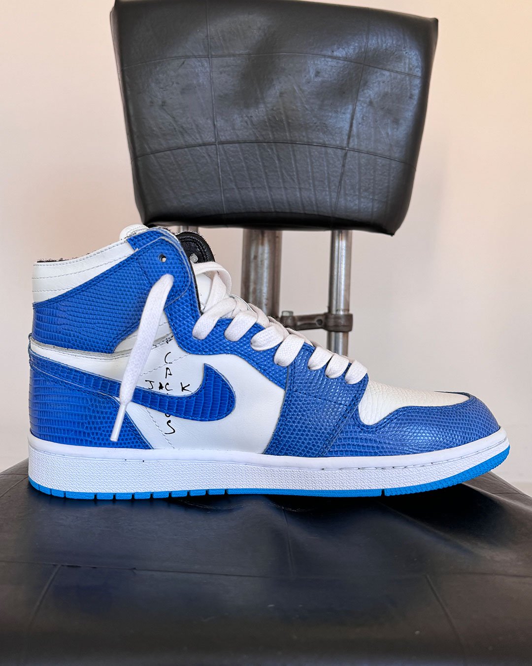 GLS｜ AJ1- TS NORTH CAROLINA LIZARD LUX｜HIGH CUT SNEAKER