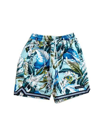 ALWAYS OUT OF STOCKHAWAIIAN BASKETBALL SHORTSBLUE2023SS