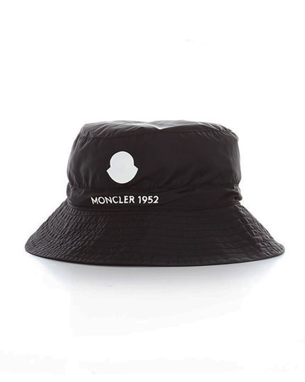 MONCLER 1952BUCKET HATBLACK2022