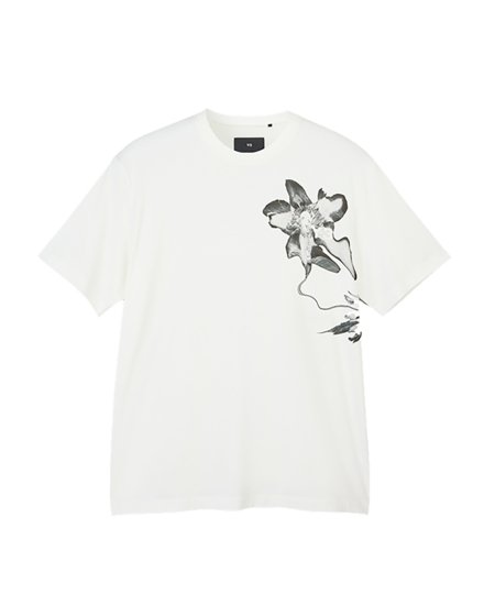 Y-3GFX SS TEE 1OFF WHITE2024SS