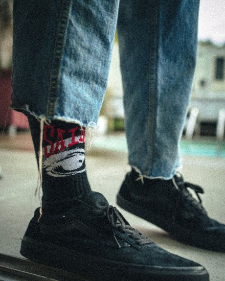 SAINT MXXXXXX "SOCKS / EYE"BLACK2024ղ