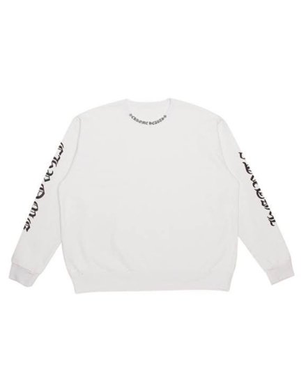 CHROME HEARTSSWEAT SHIRTS CL-1WHITE