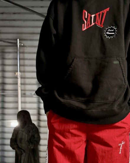 SAINT MXXXXXX "HOODIE / SAINT"BLACK2024ղ