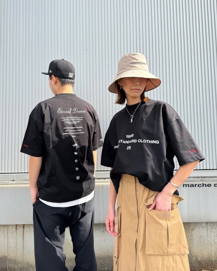 DOUBLE STANDARD CLOTHING  S.curve.studio25th Anniversary T-SHIRTBLACK2024SS