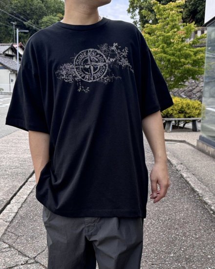 STONE ISLANDSS T-SHIRTBLACK2024ղ