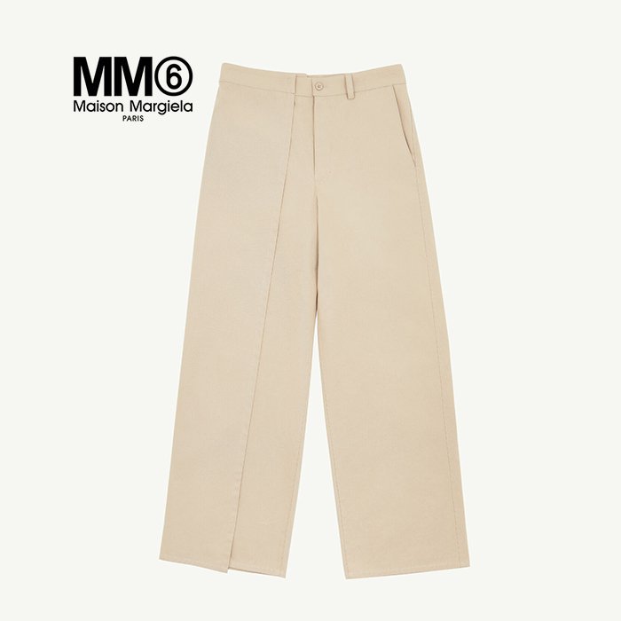 MM6 MAISON MARGIELA｜TROUSERS PANTS｜SAND BEIGE｜2024春夏｜正規