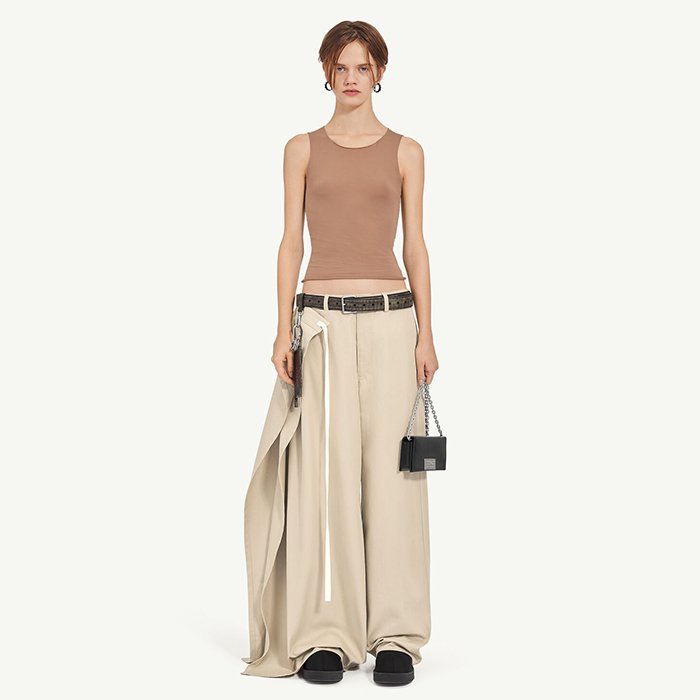 MM6 MAISON MARGIELA｜TROUSERS PANTS｜SAND BEIGE｜2024春夏｜正規