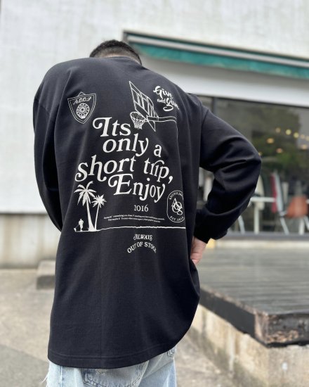 ALWAYS OUT OF STOCKIT'S ONLY A SHORT TRIPE LS TEEBLACK2024ղ 4.27(sat) pm21:00 Release