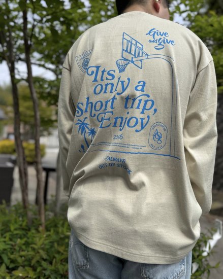 ALWAYS OUT OF STOCKIT'S ONLY A SHORT TRIPE LS TEESAND2024ղ 4.27(sat) pm21:00 Release