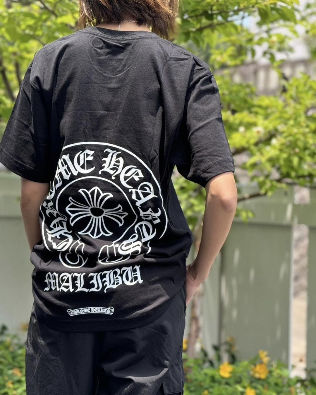 CHROME HEARTS ブラック Tシャツ MALIBU Chrome Hearts Malibu Exclusive T-shirt Black Men's - US