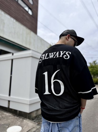 ALWAYS OUT OF STOCKSUMMER KNIT GAME SHIRTSBLACK 2024ղ