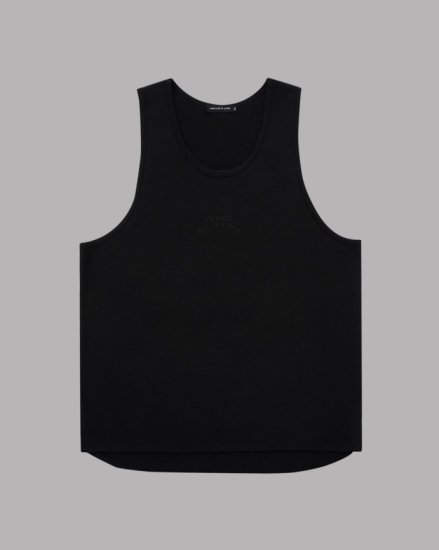 ALWAYS OUT OF STOCKBASIC LOGO LAYRED TANK TOPBLACK  2024ղ