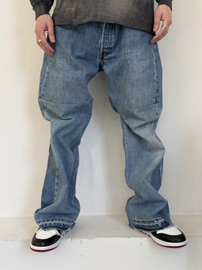 READYMADEDENIM WIDE FLARE 35inchBLUE2024