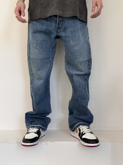 READYMADEDENIM WIDE FLARE 32inchBLUE2024