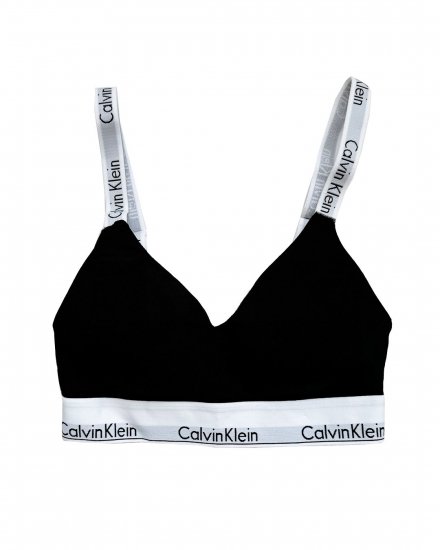 CALVIN KLEIN UNDERWEAR WOMENSLIGHTLY LINED BRALETTEBLACK2024