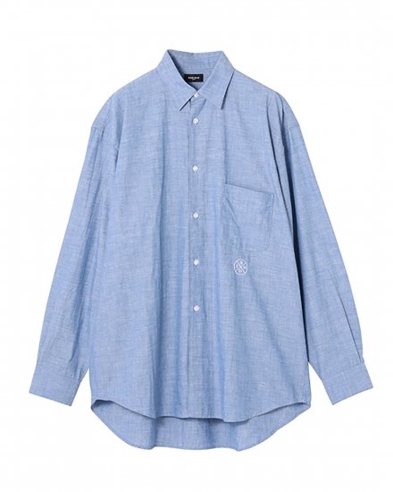 RAMIDUSLOGO EMBROIDERY SHIRT / DUNGAREEBLUE2024